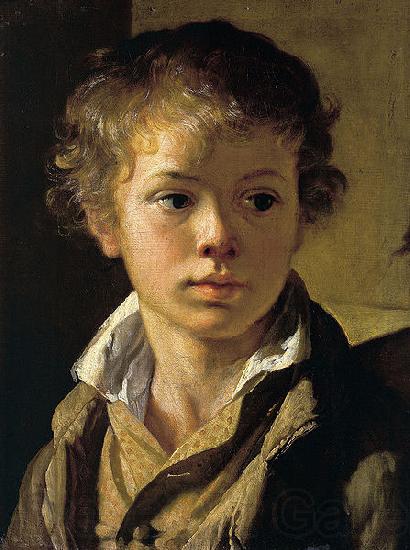 Vasily Tropinin Portrait of Arseny Tropinin, son of the artist, Spain oil painting art